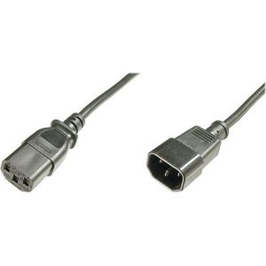 Digitus Power cable extension - IEC C14 male/IEC C13 female - 1.2 m