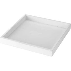 Home Styling Collection dienblad śniadaniowa TRAY wit, houten