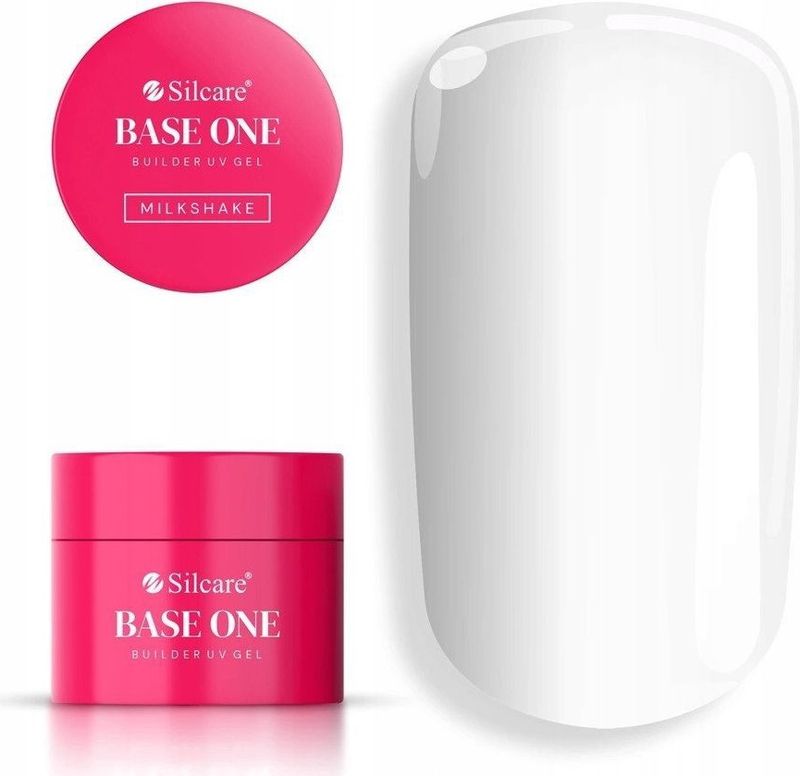 Silcare _UV Base One gel bouwenący voor nagels Milkshake 50g
