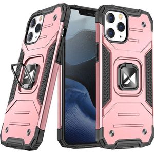 Wozinsky Ring Armor armored hybrid case cover + magnetic iPhone handle 13 mini rose