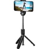 Natec Selfie stick tripod draadloos zwart