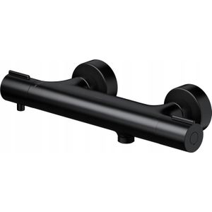 Cersanit batterij douche (batterijen prysznicowe) batterij natryskowa thermostaat muur VIRGO zwart (S951-580)