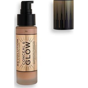 Makeup Revolution London Conceal & Glow foundation 23ml F5