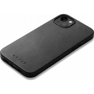 Troubadour Goods Limited Mujjo Full Leather Case - etui skórzane voor iPhone 14 Plus kompatybilne met MagSafe (zwart)