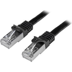 StarTech N6SPAT3MBK netwerkkabel Zwart 3 m Cat6 SF/UTP (S-FTP)