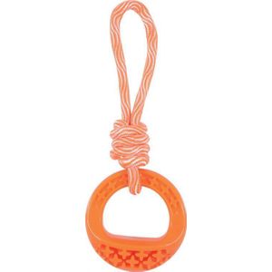 Zolux speelgoed TPR SAMBA okrągła van sznurem 26 cm kol. oranje