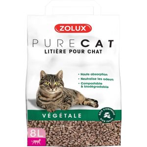 Zolux kattenbakvulling PureCat Roślinny Bezzapachowy 8 l