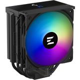 Zalman CNPS13X DS zwart, High Performance CPU Air Cooler, TDP 240W, Live CPU temperatuur Display & ARGB Top Cover, 120mm Addressable RGB Fan met Hydro Bearing, 5 Heatpipes, RDTH(Reverse Direct Touch heatpipes), 600 - 2,000RPM(plm10%) met PWM fan