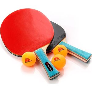 Meteor serie voor tafeltennis 2 rakietki Zephyr*+3 bal