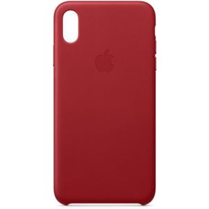 Apple iPhone XS Max leren tas (PRODUCT)rood