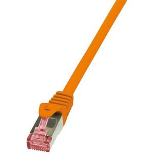 LogiLink PrimeLine - patch cable - 1 m - oranje