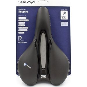 SELLE ROYAL Siodło SELLEROYAL RESPIRO SOFT MODERATE 60st. gel + elastomery unisex 496g (NEW 2023)