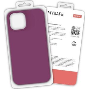 Mysafe ETUI SILICON IPHONE 12 PRO MAX VIOLET CARTON