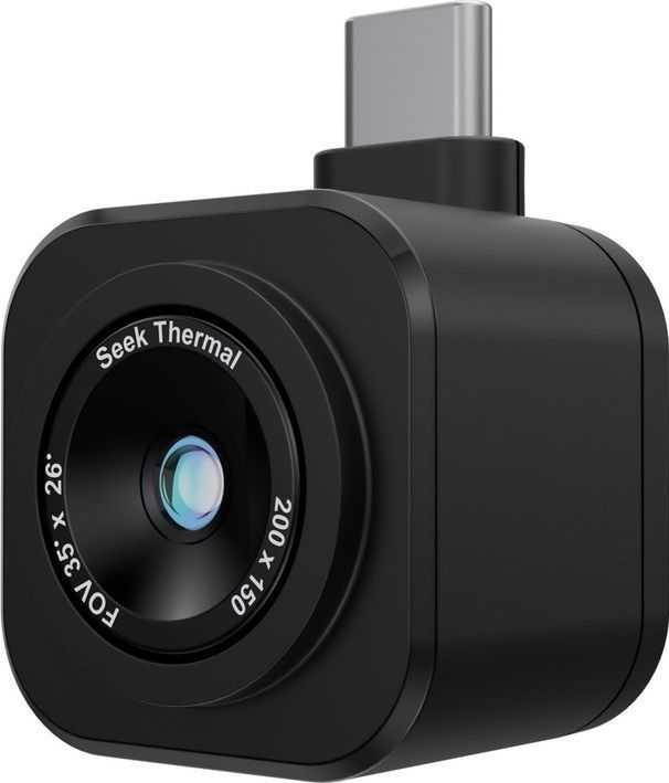 Seek Thermal CW-ABAX warmtebeeldcamera Zwart 200 x 150 Pixels