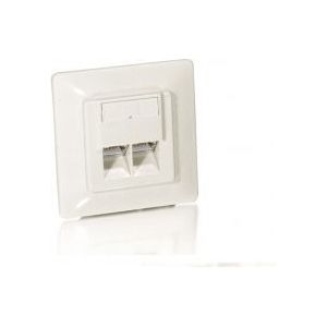 Equip 125722 wandcontactdoos RJ-45 Wit