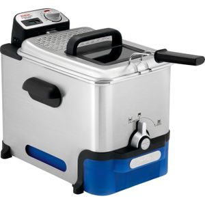 Tefal Oleoclean Pro Inox & Design FR8040 - Koude zone frituurpan - 3,5 L - 2300W - Oliefiltersysteem