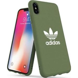 adidas ETUI OR MOULDED CANVAS IPHONE XS MAX groen standaard