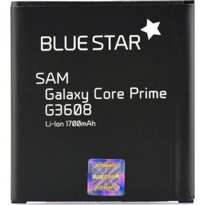 Partner Tele.com batterij batterij voor Samsung G3608 Galaxy Core Prime G3606 G3609 1700 mAh Li-Ion blauw Star PREMIUM