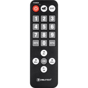 Cabletech Universal DVB-T remote control voor seniors