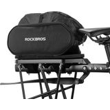 RockBros tas na bagażnik fiets opvouwbaar met functie siedziska 5l - zwart