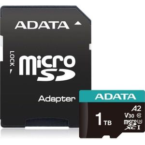 ADATA Micro SD PremierPro 1TB UHS1 U3 V30 100/85 MB/s + adapter