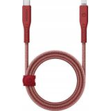 Energea Kabel USB USB-C - Lightning 1.5 m rood