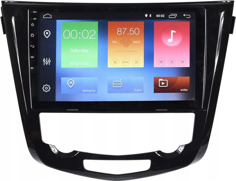 AUTO NAWIGACJE RADIO GPS NAVIGATIE NISSAN QASHQAI X-TRAIL 2014+ ANDROID
