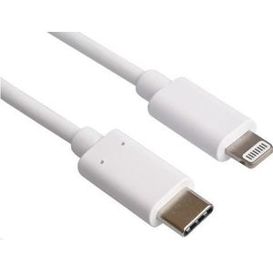 PremiumCord Kabel USB Lightning - USB-C 1 m wit (kipod53)