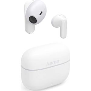 Hama Freedom Light II Headset True Wireless Stereo (TWS) In-ear Oproepen/muziek Bluetooth Wit