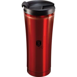 Berlinger Haus thermosbeker 500 ml siliconen/staal bordeaux
