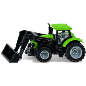 Deutz Fahr met Voorlader van Siku