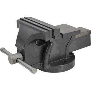 AWTools bankschroef ślusarskie stałe lekkie 4 inch, 100mm (AW24201)