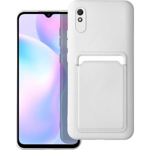 tas CARD CASE voor XIAOMI Redmi 9A / 9AT wit