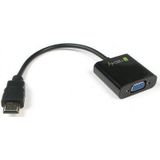 Techly IDATA-HDMI-VGA2 video kabel adapter VGA (D-Sub) Zwart