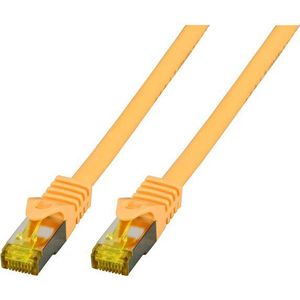 EFB RJ45 Patchkabel S/FTP,Cat.6A,LSZH,Cat.7 Rohk.,1m,geel