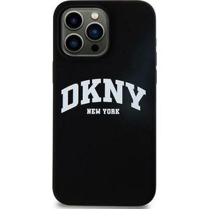 DKNY DKHMP16XSNYACH iPhone 16 Pro Max 6.9 inch zwart/zwart hardcase Silicone wit Printed Logo MagSafe