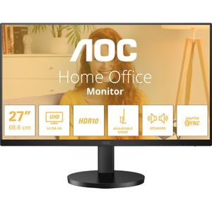 AOC U27B3AF computer monitor 68,6 cm (27 inch) 3840 x 2160 Pixels 4K Ultra HD LED Zwart