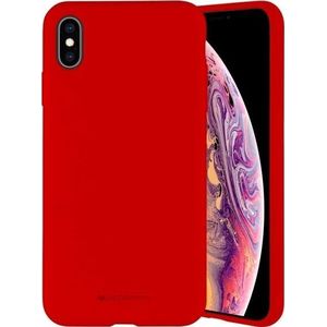 Mercury Silicone voor iPhone 13 Pro rood/rood