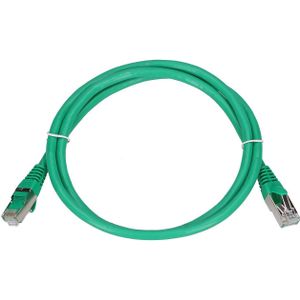 Extralink LAN PATCHCORD CAT.6 FTP 3M 1GBIT FOILED BARE COPPER groen