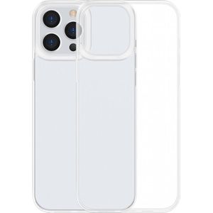 Baseus Simple Series Case transparant gel etui iPhone 13 Pro Max przezroczysty (ARAJ000202)