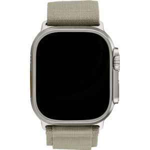 Apple Watch Ultra 2 49mm olijfgroen Alpine bandje medium