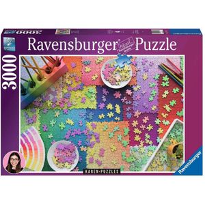 Ravensburger Puzzel Karen Puzzles: Puzzels Op Puzzels - Legpuzzel - 3000 Stukjes