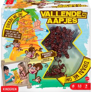 Mattel Vallende Aapjes - Superleuk behendigheidsspel voor jongere spelers - Geschikt voor 2-4 spelers