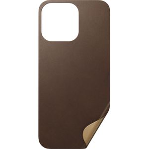 Nomad Leather Skin Rustic bruin iPhone 13 Pro
