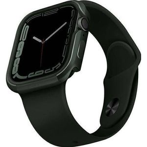 Uniq case Valencia Apple Watch Series 4/5/6/7/SE 45/44mm. groen/groen