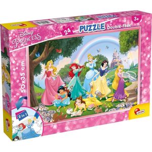 Lisciani puzzel dwustronne Plus 24 prinses