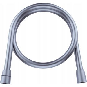 slang douche WĄŻ NATRYSKU met TWORZYWA PVC zilver K/STOŻEK L-150 CM zilver BLISTER // WNT-HYD.150K-PVC-BL