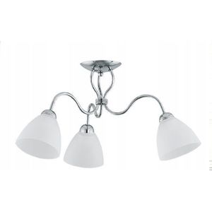 hanglamp hanglamp zwis Alfa Ariel 3x60W E27 wit/chroom 22603