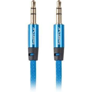Lanberg Premium Cable Audio Mini jack 3,5mm 3pin, 2m blauw