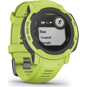 Garmin Instinct 2 - Sporthorloge met GPS - Smartwatch voor heren - 45mm - Electric Lime